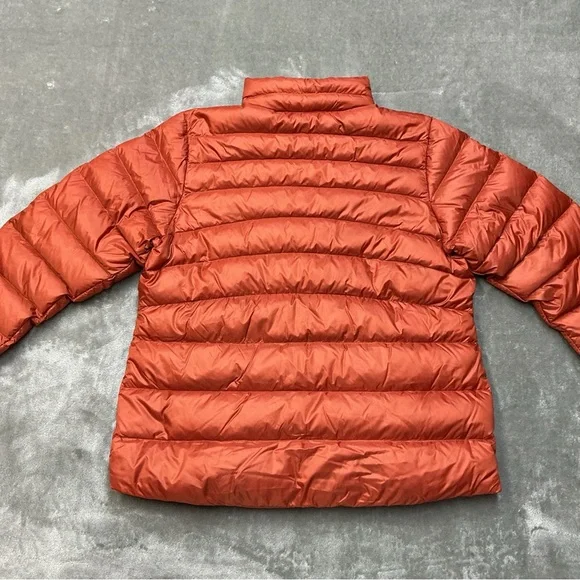 REI co-op 650 Down Puffer Jacket Womens Large redrock outdoor hiking lightweight - Picture 8 of 14